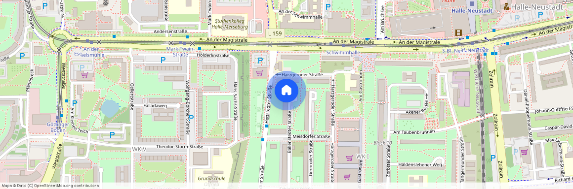 Ballenstedter Straße 18 ·, 06124, Halle (Saale), 4. Etage ·, Westliche Neustadt