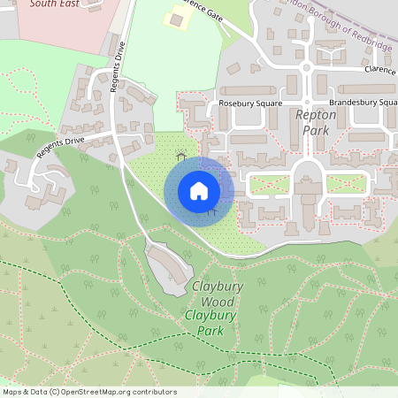 Rosebury Square, Repton Park, Woodford Green, Essex