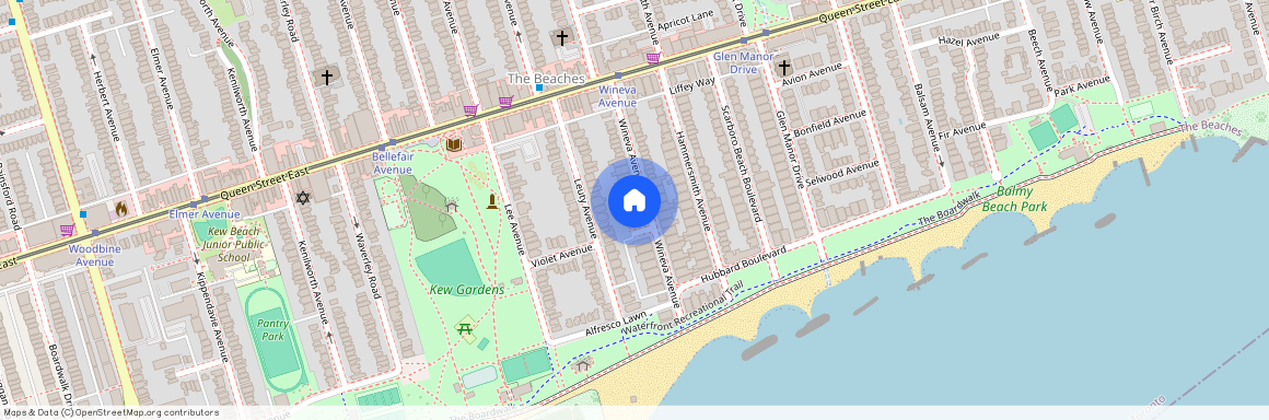 54 Wineva Avenue Unit# Upper, Toronto