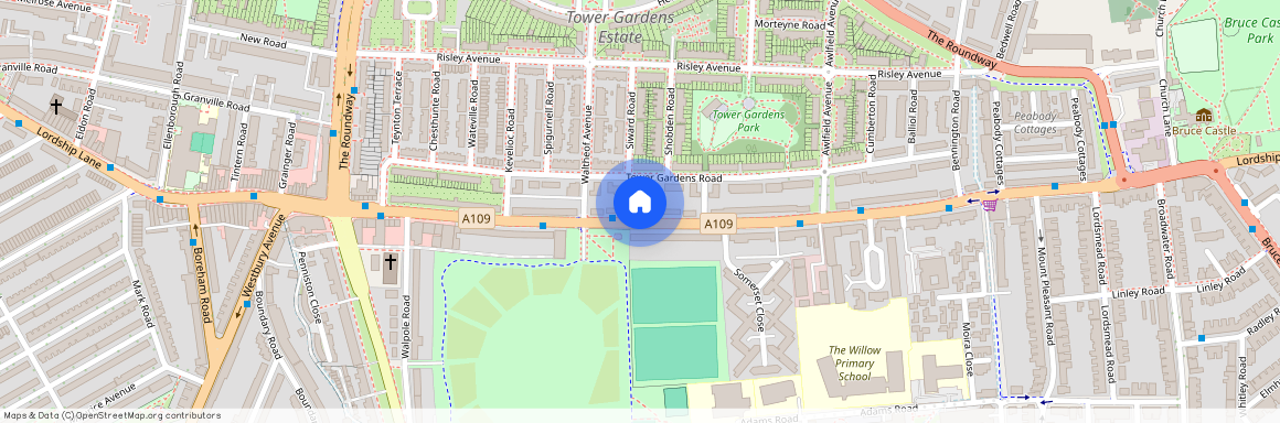 Lordship Lane, Tottenham, London, N17