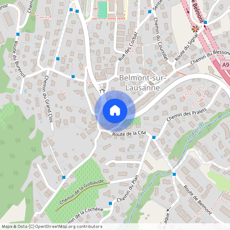 Rte des Monts-de-Lavaux 34, 1092 Belmont-sur-Laus, 1092 Belmont-sur-Lausanne