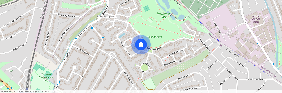 53 Beaumont Drive, Worcester Park KT4