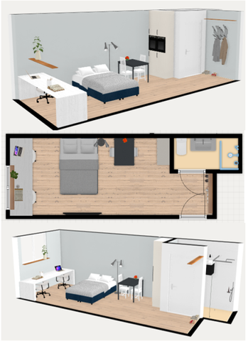 Doorniksestraat 63, kamer kamer 13 - Foto 2