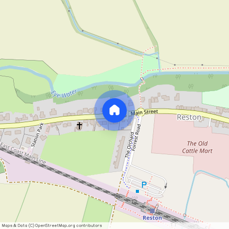 Main Street, Reston, Eyemouth, Scottish Borders, TD14