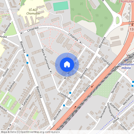 Vrchlického 4023, Chomutov