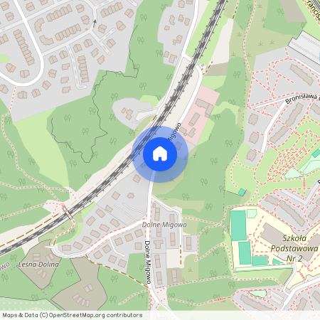 ul. Dolne Migowo, Piecki-Migowo, Gdańsk, pomorskie