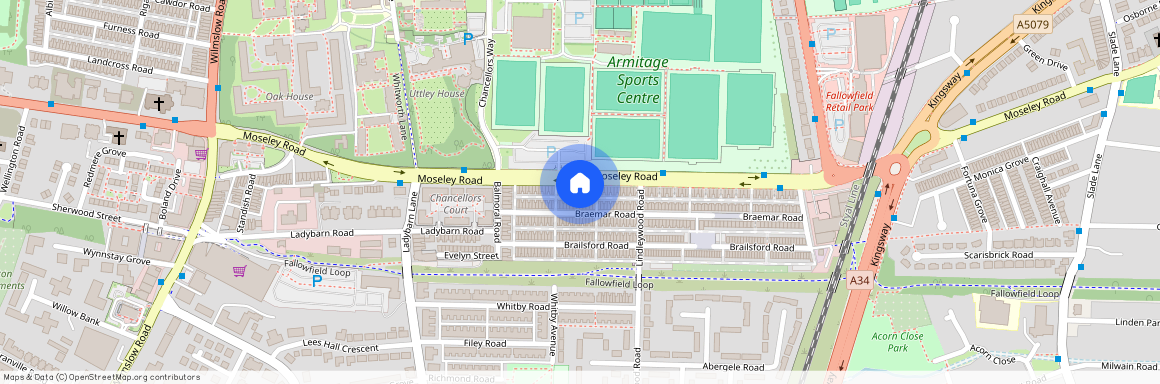 Moseley Road, Fallowfield, Manchester, M14