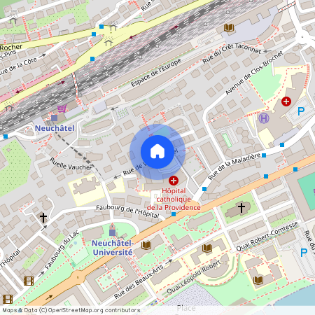 Rue de Vieux-Châtel 1a, 2000 Neuchâtel