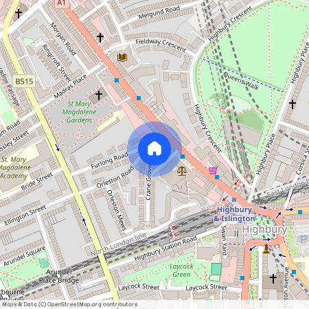 Crane Grove, Islington, N7