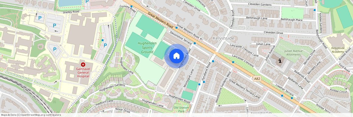 Hughenden Lane Glasgow