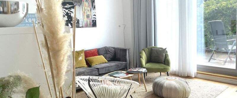 Helle moderne Wohnung mit Gartenterrasse zentral in Mitte - von Privat - alles inclusive - Foto 1
