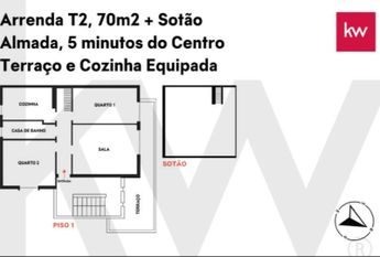 Apartamento T2 em Setúbal