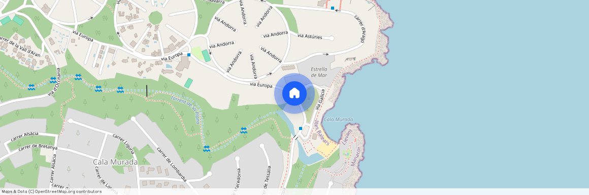 Cala Murada, - Via Occitània