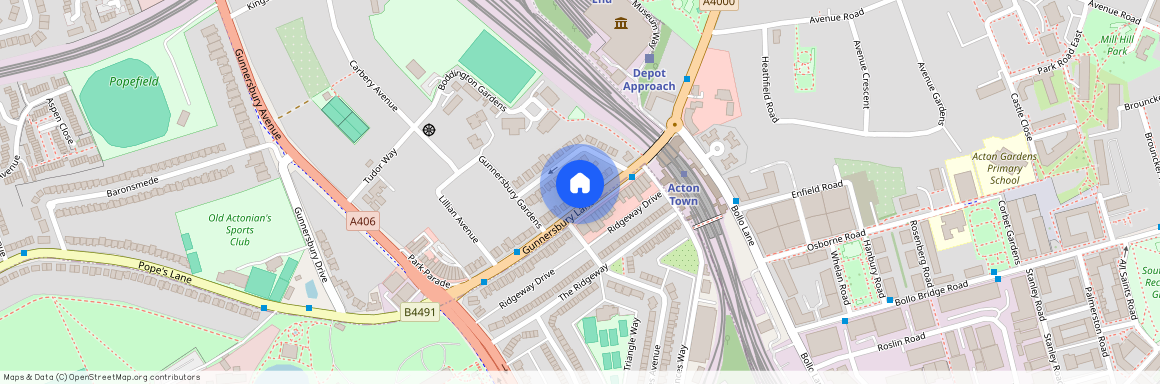 Gunnersbury Lane, Gunnersbury, W3