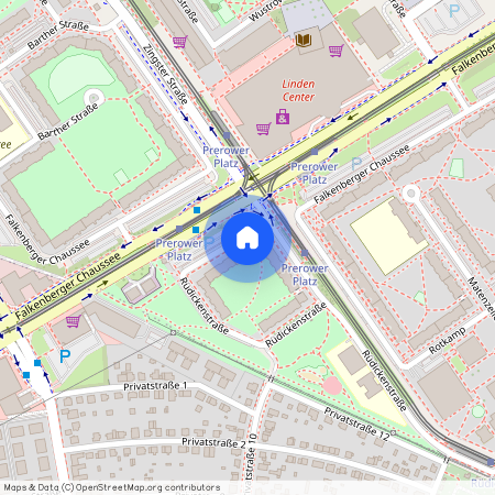 Falkenberger Chaussee 18, 13053 Berlin OT Neu-Hohenschönhausen, Zur Karte