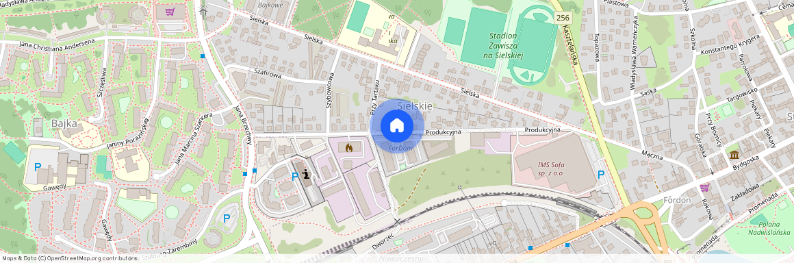 ul. Produkcyjna, Stary Fordon, Bydgoszcz, kujawsko-pomorskie
