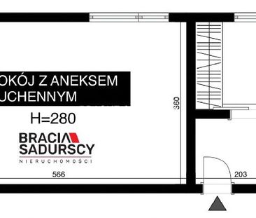 Mieszkanie Kraków Nowa Huta powierzchnia 35.2 m² C206-WM-30069 - Фото 2