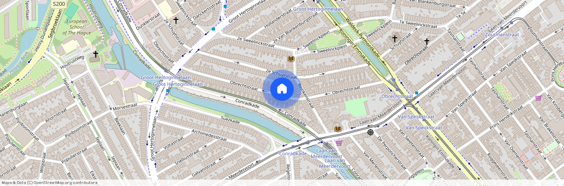 Obrechtstraat 197, Sweelinckplein e.o., 2517TV, Den Haag