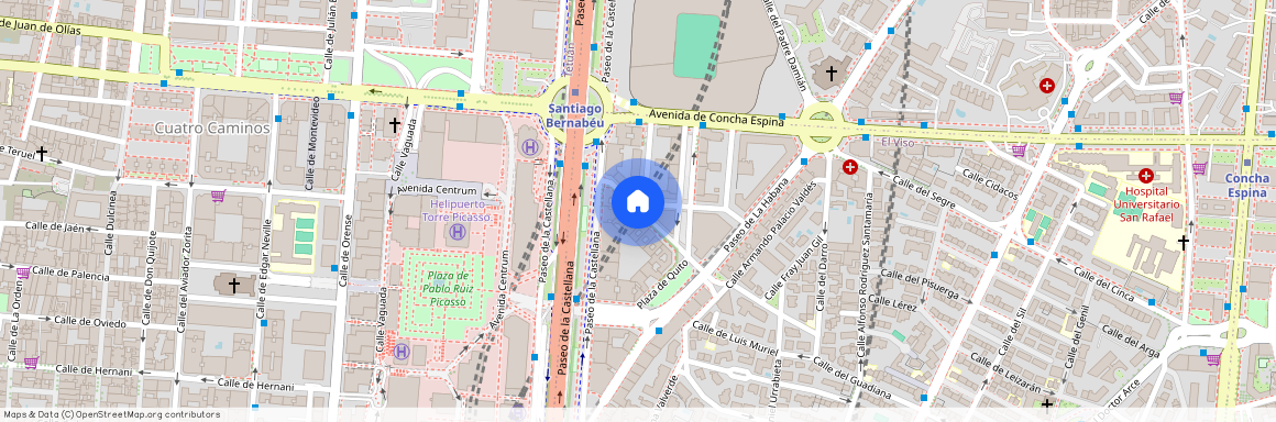 Calle de Santiago Bernabéu, Madrid, Community of Madrid 28036