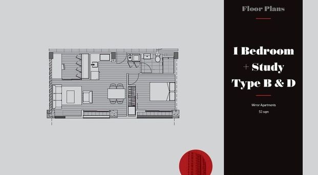 Modern City Apartment with Elevated Views – 1 Bedroom at Scotia Place - Photo 1