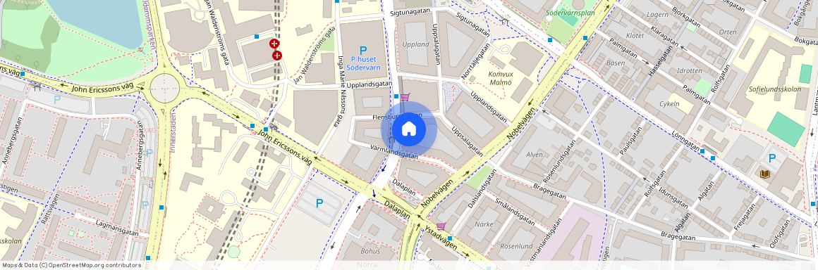 Södervärn, Malmö, Skåne, Södra Förstadsgatan 128 A