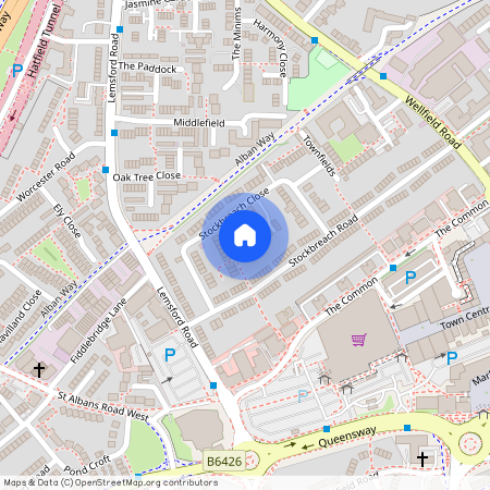 Stockbreach Close, Hatfield