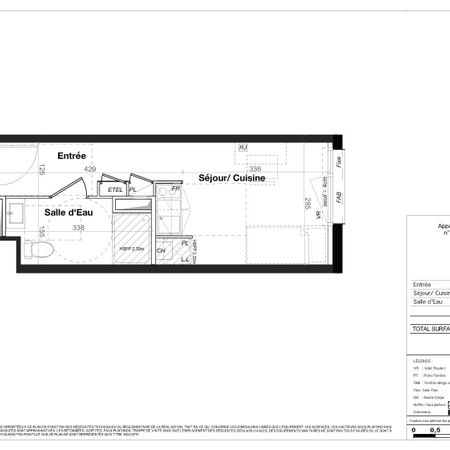 Location Appartement 1 pièce 20m² MERIGNAC 33700 - Photo 4