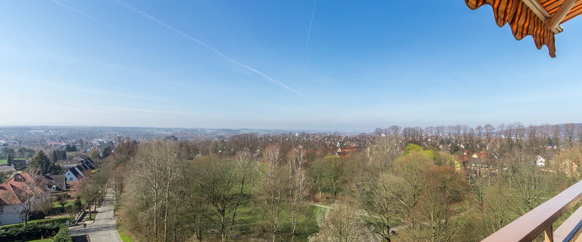 Tolles Appartement mit Traumausblick und Südbalkon in Bad Salzuflen - Photo 1