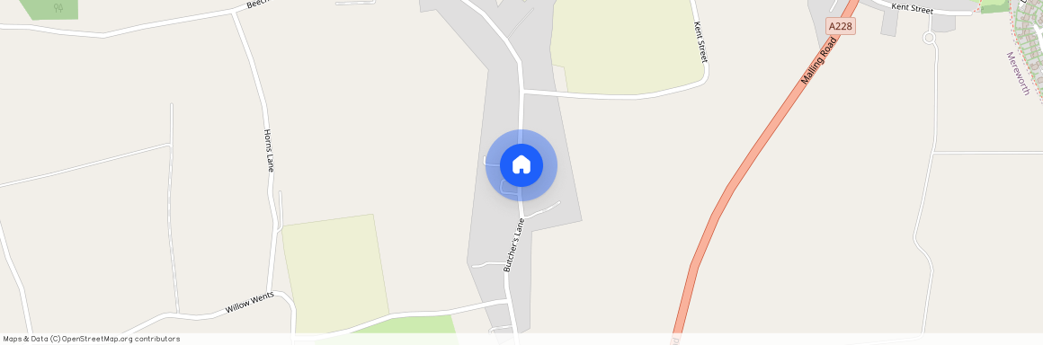 Brambles, 174 Butchers Lane, Mereworth, Kent, ME18 5QE, Maidstone