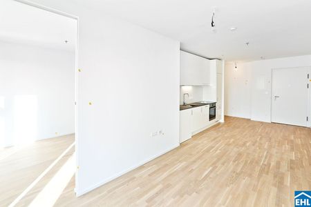 Sonnwendviertel: 2-Zimmer-Wohnung mit Balkon im 10. OG – Fitnessraum, Co-Working & Rooftop-Terrasse inklusive! - Photo 3