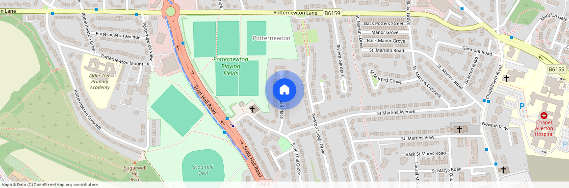 Scott Hall Place, Leeds, LS7