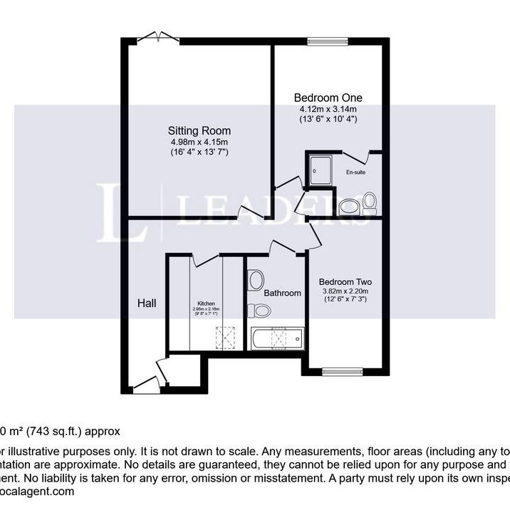 2 bedroom flat to rent - Photo 1