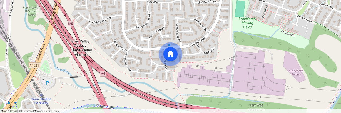 Clary Grove, Tame Bridge, WS5, Walsall