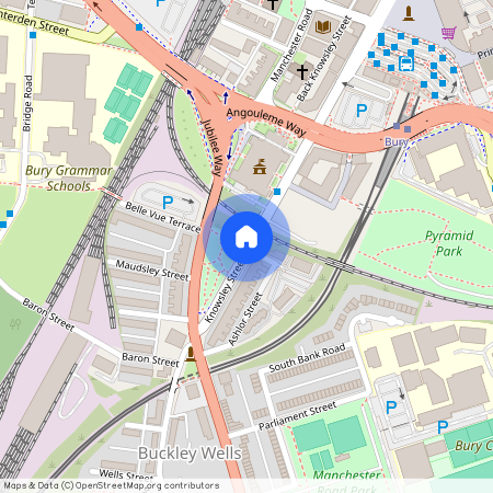 Knowsley Street, Bury, Greater Manchester, BL9