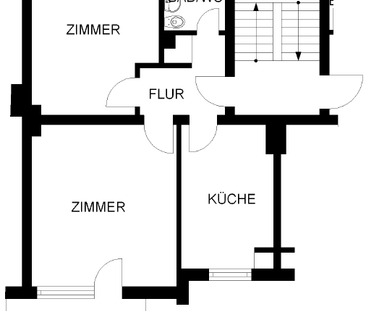 2-Zimmer Wohnung in Haspe-Quambusch - Photo 2