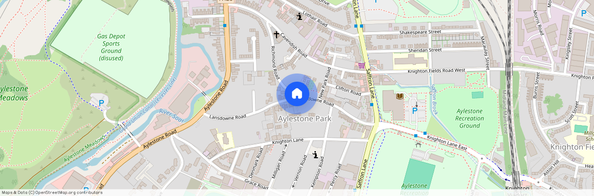 Lansdowne Road, Leicestershire LE2