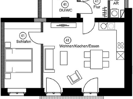 ERSTKLASSIGE 2-RAUM-OBJEKTE MIT BALKON IM ERSTBEZUG IM CHEMNITZER KULTURPALAST - Photo 4