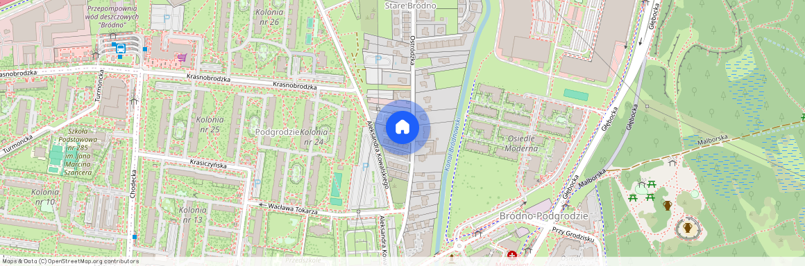 Warszawa, Targówek, Bródno, Ostródzka