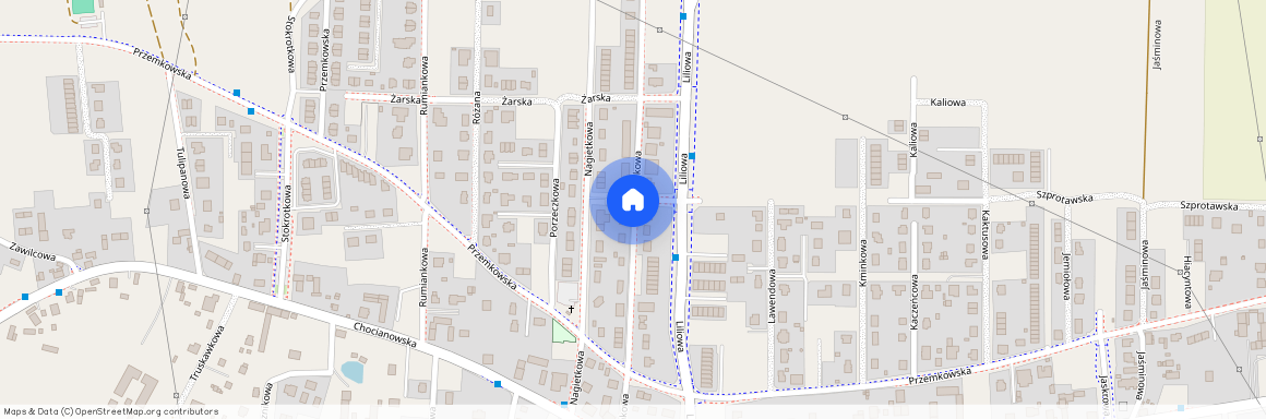 ul. Makowa, Polkowice, Polkowice, polkowicki, dolnośląskie