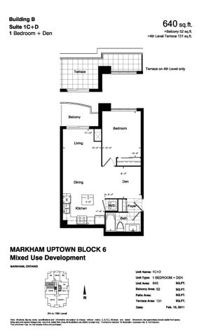 For Lease - 1 Uptown Drive Unit# 1206, Markham, Ontario - Photo 4