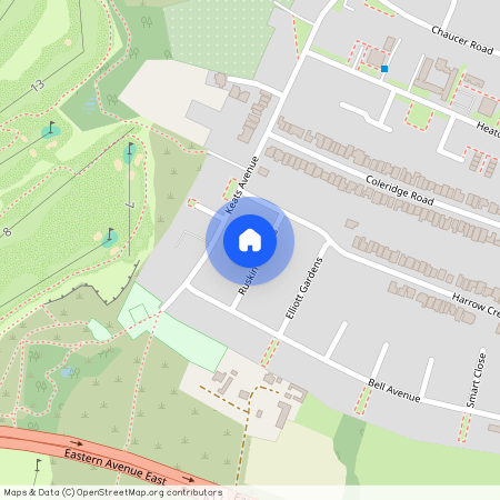 Ruskin Gardens, Harold Hill, Romford, RM3