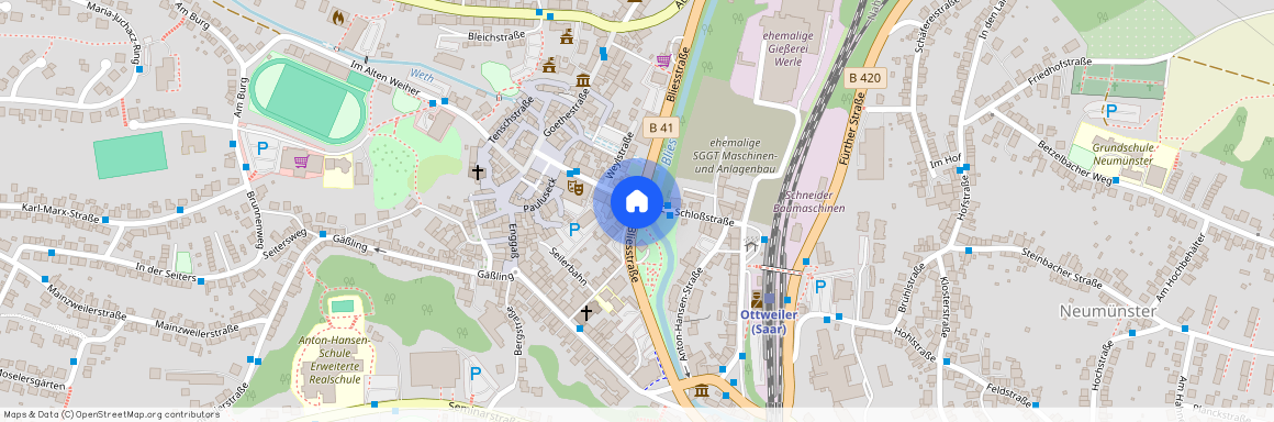 66564, Ottweiler Saarland