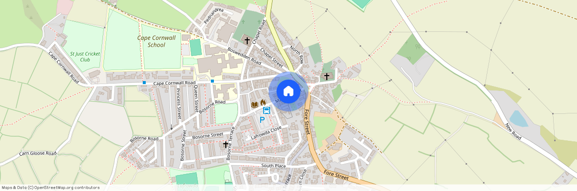 Market Street, St. Just, Penzance, TR19