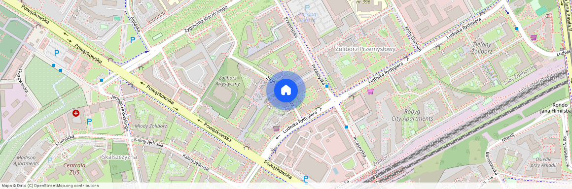 ul. Hubnera, Sady Żoliborskie, Żoliborz, Warszawa, mazowieckie