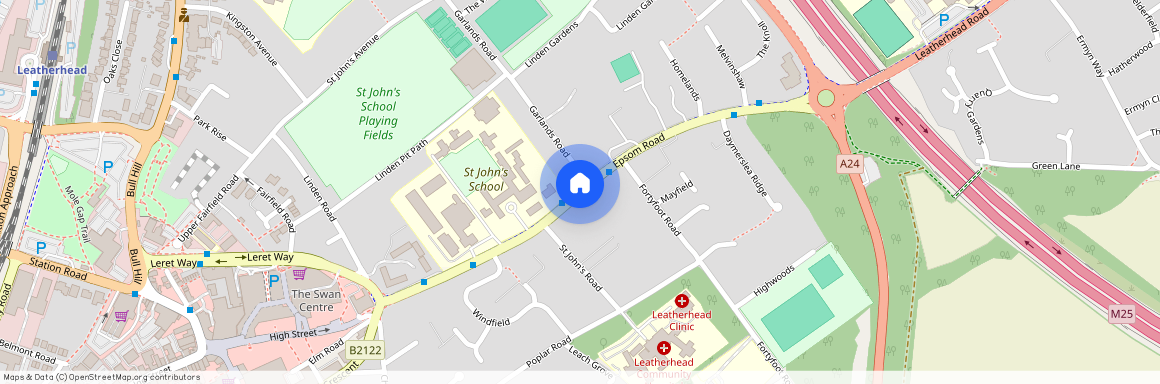 Fircroft, Epsom Road, Leatherhead, Surrey, KT22