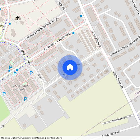 ul. Majora Hubala, Stargard, stargardzki, zachodniopomorskie