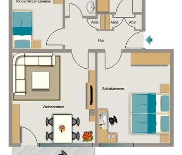 Die passende Wohnung von VIVAWEST mit Wohnberechtigungsschein. - Photo 1