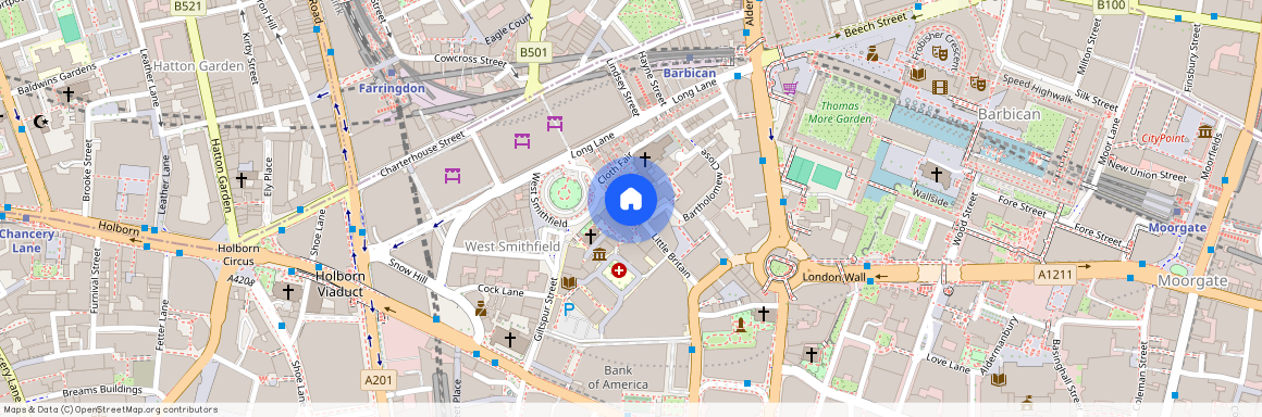 Little Britain, London, EC1A 7BR
