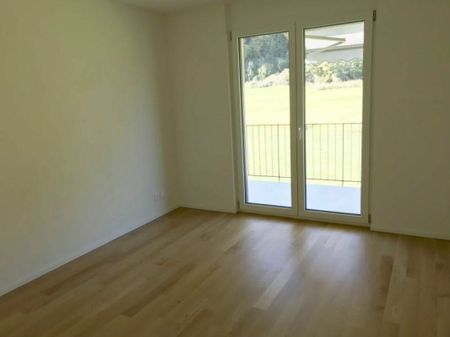 Moderne Wohnung mit grossem Balkon und Blick ins Grüne - Foto 3