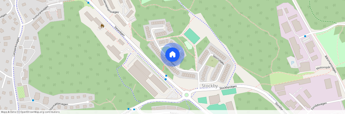 Ryttarvägen, Lidingö